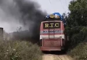 மின் கம்பி மீது உரசிய பஸ்; ராஜஸ்தானில் இருவர் பலி