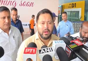 துணை முதல்வர் வேட்பாளர் பற்றிய அசாதுதின் ஓவைசி கேள்வி; பதிலை தவிர்த்த தேஜஸ்வி யாதவ்