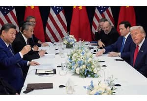 தென்கொரியாவில் டிரம்ப்- சீன அதிபர் ஜி ஜின்பிங் சந்திப்பு