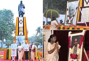 "இரும்பு மனிதர்" சர்தார் வல்லபாய் படேல் சிலைக்கு ஜனாதிபதி திரவுபதி முர்மு மரியாதை