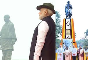 "இரும்பு மனிதர்" சர்தார் வல்லபாய் படேல் சிலைக்கு ஜனாதிபதி திரவுபதி முர்மு, பிரதமர் மோடி மரியாதை