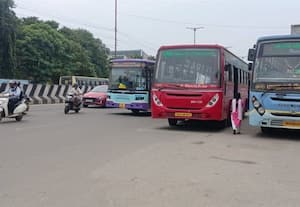 சாலையில் நிறுத்தப்படும் பஸ்கள் தாம்பரத்தில் நாள்தோறும் நெரிசல்