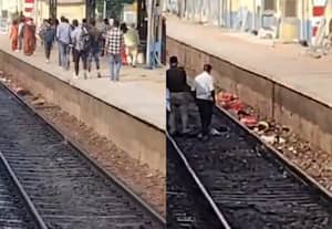 உத்தரபிரதேசத்தில் தண்டவாளத்தை கடக்கும் போது விபரீதம்; ரயில் மோதி ஆறு பேர் பலியான சோகம்!