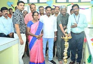 புதிய ஆய்வகம் திறப்பு விழா