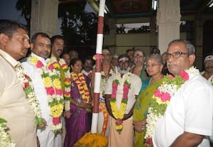 திருஆவினன்குடி கோயிலில் கும்பாபிஷேக முகூர்த்தக்கால்