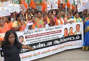 தேனியில் ஆர்ப்பாட்டம்