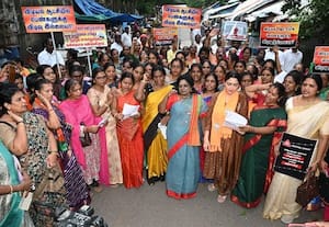 பா.ஜ., மகளிரணி ஆர்ப்பாட்டம்;  ஸ்டாலின் பதவி விலக கோரிக்கை