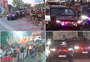 வாரணாசியில் பிரதமர் மோடி ரோடு ஷோ:  பாஜவினர் உற்சாகம்