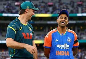 மீண்டும் டாஸில் தோற்ற சூர்யகுமார்; ஆஸி., அணி பவுலிங்