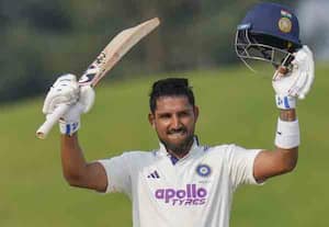 இந்தியா 'ஏ' ரன் குவிப்பு: துருவ் ஜுரெல் மீண்டும் சதம்