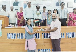 'இன்ட்ராக்ட்' தினத்தில் பசுமை விழிப்புணர்வு