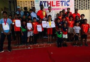 மாநில தடகள சாம்பியன்ஷிப் காஞ்சி பள்ளி அணி முதலிடம்