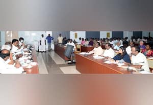 ஓட்டுச்சாவடி நிலை அலுவலர் பணி மேற்பார்வையாளர்கள் ஆய்வு கூட்டம்