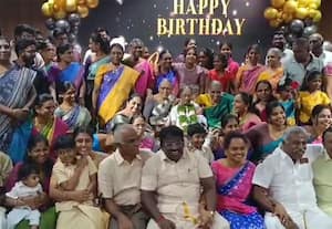 101வது பிறந்தநாளை கொண்டாடிய திருப்பூர் மூதாட்டி: 7 தலைமுறை உறவுகளுடன் உற்சாக சந்திப்பு