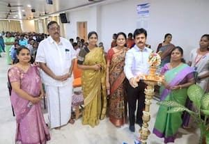 இந்திராணி செவிலியர் கல்லுாரியில் மாணவர்கள் வரவேற்பு விழா