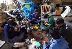  குப்பையை தரம் பிரிக்கும் இயந்திரம் உருவாக்கி சாதித்த பெண்