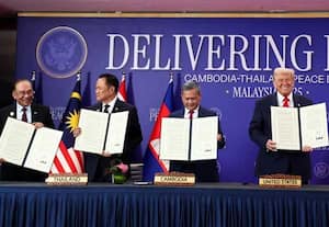 டிரம்ப் முன்னிலையில் கம்போடியாவுடன் கையெழுத்தான ஒப்பந்தம்: நிறுத்தி வைத்தது தாய்லாந்து