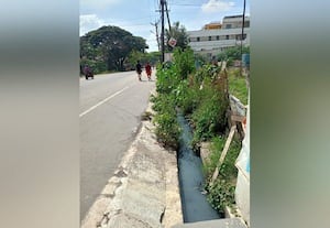 அருகில் எச்சரிக்கை பலகை; ஆனாலும் குவியுது குப்பை