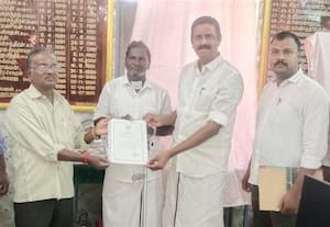 நியமன கவுன்சிலர் ஆணை மாற்றுத்திறனாளிக்கு வழங்கல்