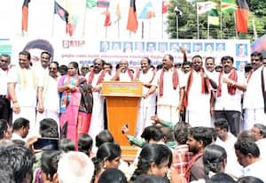 வாக்காளர் திருத்த பணி கண்டித்து தி.மு.க., கூட்டணி கட்சிகள் ஆர்ப்பாட்டம்