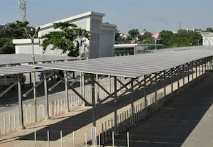 ﻿ மெட்ரோவில் 'சோலார் பேனல்'கள்