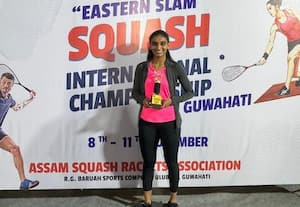 ﻿ சர்வதேச ஸ்குவாஷ் சாம்பியன்ஷிப் எஸ்.ஆர்.எம்., மாணவி சாம்பியன்