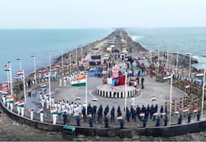 ﻿ வந்தே மாதரம் 150 ம் ஆண்டு தனுஷ்கோடியில் விழா