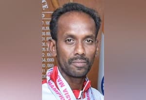 ﻿ ஆசிய தடகளத்தில் தங்கம் வென்ற  காவலர்