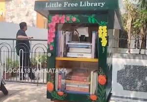 புத்தக பிரியர்களை ஈர்க்கும் மைசூரின் தெரு நூலகம்