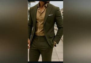 ﻿ சூட் அணிந்து இருக்கும் போது எத்தனை பட்டன் போடலாம்?