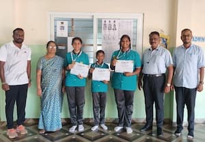 ﻿ விளையாட்டில் சாதித்த வித்ய விகாஸ் மாணவியர்