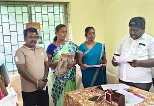 ﻿ சிறப்பு தீவிர திருத்தப்பணி: தாசில்தார் ஆய்வு