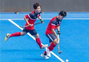 ஜூனியர் உலக கோப்பை ஹாக்கி: மதுரை வந்த 9 அணி வீரர்கள்