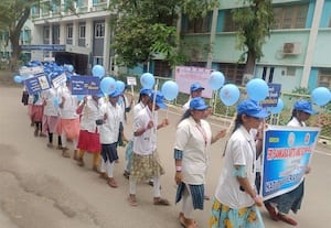 ﻿ குழந்தைகள் பாதுகாப்பு விழிப்புணர்வு பேரணி