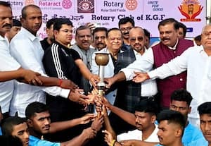 ﻿ தங்கவயலில் மாரத்தான் மாணவர்கள் பங்கேற்பு