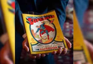 'சூப்பர் மேன்' முதல் காமிக்ஸ் புத்தகம்: அமெரிக்காவில் ரூ.81 கோடிக்கு ஏலம்