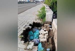 ﻿ காத்திருக்கும் ஆபத்து; அதிகாரிகள் 'குறட்டை'