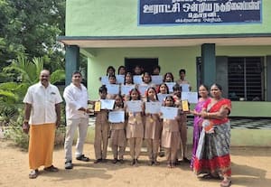 ﻿ தொரவி ஊராட்சி ஒன்றிய பள்ளியில் 'தினமலர் -- பட்டம்' வினாடி வினா போட்டி