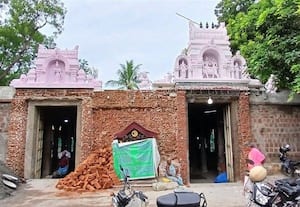 ﻿ சாத்துார் சிவன் கோயில் சீரமைப்பு பணிகள் தீவிரம்