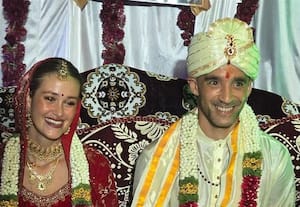 ﻿ இந்திய முறைப்படி  நார்வே ஜோடி திருமணம் 