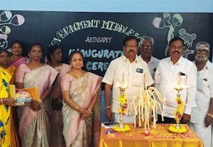 ﻿ ஆதிங்கப்பட்டு அரசு பள்ளியில் நவீன வகுப்பறை திறப்பு விழா