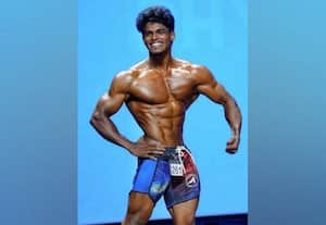 ﻿ ஒரே நாளில் 75 ஜிம்மில் உடற்பயிற்சி சென்னை 'பாடி பில்டர்' அசத்தல்