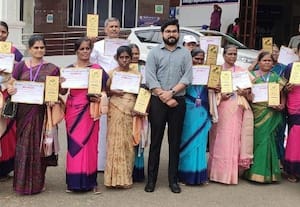 ﻿ எஸ்.ஐ.ஆர்., பணிகளை முடித்த பி.எல்.ஓ.,க்களுக்கு பாராட்டு