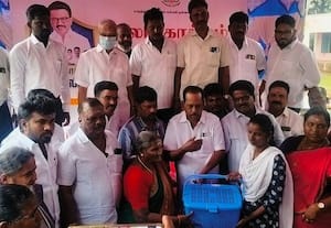 ﻿ வாலாஜாபாதில் 1,392 பேருக்கு மருத்துவ பரிசோதனை