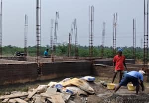 ﻿ ஊராட்சி அலுவலக கட்டட பணி திருவங்கரணையில் மீண்டும் துவக்கம்