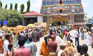 ﻿ கோயில்களில் வசதிகளின்றி சபரிமலை சீசனில் குவியும்  பக்தர்கள் பாதிப்பு! கூடுதலாக குடிநீர் கழிப்பறைகள் அமைக்க வலியுறுத்தல்