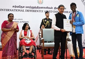 ﻿ மாற்றுத்திறனாளிகள் பரிதாபத்திற்கு உரியோர் அல்ல; பலசாலிகள்: கவர்னர் ரவி