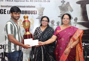 ﻿ 'பிடே ரேட்டிங்' ஓபன் செஸ் சென்னை வீரர் சாம்பியன்