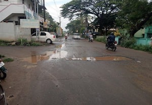 ﻿ கே.கே.புதுாரில் வீணாகிறது போர்வெல் நீர்