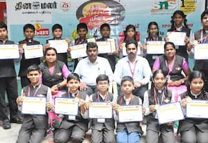 ﻿ திறன் காட்டி 'பட்டம்' போல உயர்ந்த மாணவர்கள்; 'தினமலர் - பட்டம்' வினாடி வினா போட்டியில் உற்சாகம்